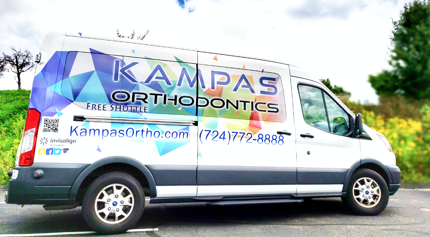 School Shuttle Kampas Orthodontics Mars Grove City Zelienople PA